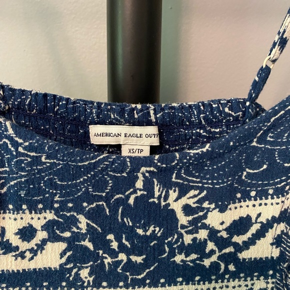 American Eagle Babydoll Dress Bandana Print - Picture 2 of 4